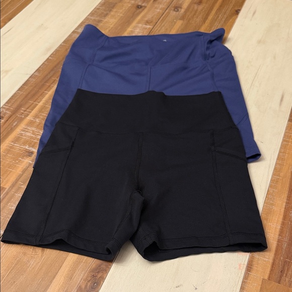 Offline Pants - Sleek Black and Navy Women's Bike Shorts